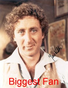 She says she looks like Gene Wilder